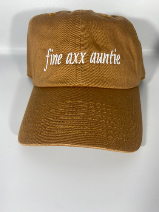 fine axx auntie tan hat