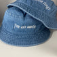 fine axx auntie denim bucket