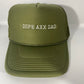 dope axx dad olive trucker