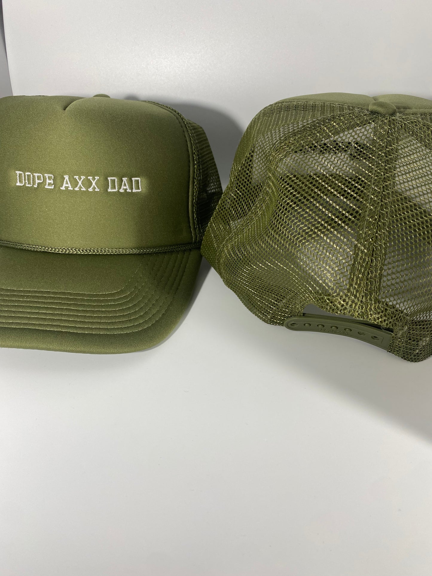 dope axx dad olive trucker