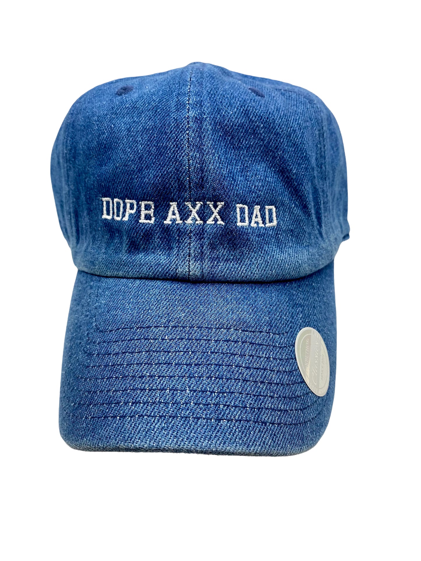 dope axx dad denim hat